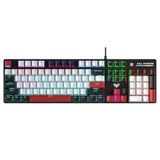 Aula S500 Blue Switch RGB Makrolu Kablolu Kırmızı Gaming Klavye