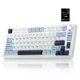 Aula S75 Pro Mekanik Rgb Tkl Seiya Switch Kablosuz Makrolu Hot Swap Klavye Beyaz (Teşhir)