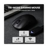 Aula SC800 Lightweight Siyah Optik Kablolu/Kablosuz Gaming Mouse