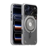 Aulumu A17 iPhone 17 Pro Max Manyetik Termal Kılıf | CoolHyper | Kamera Kontrollü | IMD Teknolojisi | Magsafe ile Uyumlu | Dokunmatik Şeffaf Beyaz