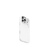 Aulumu Iphone 16 Pro Max Beyaz Renk Değiştiren Isı Sensörü Vegan Deri Magsafe Uyumlu Telefon Kılıfı