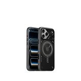 Aulumu Iphone 17 Pro Max Siyah Karanlıkta Parıldayan Frosted Magsafe Uyumlu Telefon Kılıfı
