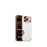 Aulumu İphone 17 Pro Slim Beyaz Darbeye Dayanıklı Kamera Kontrol Kapaklı Magsafe Uyumlu Telefon Kılıfı