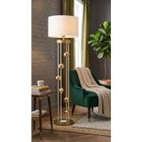 Aura 6 Küre Gold LED Lambader – Modern Premium Metal Tasarım Salon Lambası