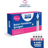 Aura Bebe Bebek Burun Temizleme Şırıngası 4'lü