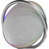 Aura Bluetooth Hoparlör | 80W Rms 12000 Mah Işıklı Tws Ipx4 X6710 (Gümüş) - Çok Renkli