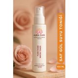 Aura Care Saf ve Doğal Gül Suyu Tonik 100ml. (Gözenek Sıkılaştırıcı)