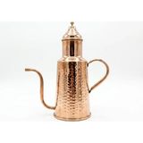 Aura Copper Geleneksel Bakır El Dövmesi Yağdanlık & Sosluk & Sirkelik 700 ml - Rose