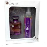 Aura EDT 100 ml Kadınlar İçin Cecile Aromatik Koku ve 150 ml Body Mist Seti