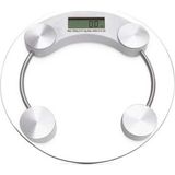 Aura Ev Mağazası Dijital Yuvarlak Cam Baskül Terazi 180KG. TF-1051 BX40