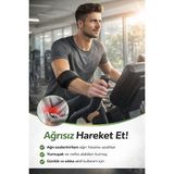 Aura Ev Mağazası Epikondilit Bandajı – Tenisçi & Golfçü Dirseği Için Ayarlanabilir Destek