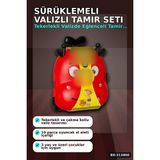 Aura Ev Mağazası Sürüklemeli 10 Parça Tamir Seti Valizi - 1 Adet Çekme Kollu Oyuncak Alet Çantası, 3+ Yaş BX-313800