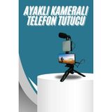 Aura Ev Mağazası Video Making Kit Telefon Tutucu Vlog Video Mini LED Işıklı