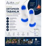 Aura Line Tam Ortopedik Anatomik Silikon Ayakkabı Tabanlığı