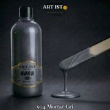 AURA Sedefli ve Vernikli Metalik Akrilik Boya 500 ml – 504 Mortar Gri | Ahşap, Metal, Seramik, Hobi