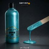 AURA Sedefli ve Vernikli Metalik Akrilik Boya 500 ml – 516 Buzul | Ahşap, Metal, Seramik, Hobi