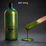 AURA Sedefli ve Vernikli Metalik Akrilik Boya 500 ml – 520 Kuzey Işıkları | Ahşap,Metal,Seramik,Hobi
