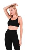 Aura Spor Sütyeni Askılı Sırt Detaylı Toparlayıcı Büstiyer Bralet (Siyah, S)