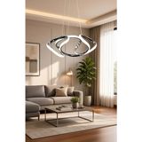 Auraa Aydınlatma Mini Küçük Dron Modern Ledli Avize 3 Renk Power Ledli Krom Kaplama Çoçuk Odası Yatak Odası Mutfak - 1