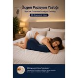 Auracar Üçgen Pozisyon Yastığı 3D Ergonomik Visco Bel Kalça Destek Yastığı Ortopedik Minder TYC4086E5B13FF5F733139500