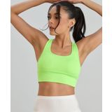 Aurafit Arkası Halter Kesim U Yaka Spor Sütyeni/Büstiyer/Croptop-9041
