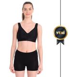 Aurafix Fermuarlı Aurafix Fermuarlı Liposuction Sütyen (Büyütme-Küçültme Operasyon Sonrası) LC-1610 (Büyütme-Küçültme Operasyon Sonrası) LC-1610 - Siyah - 3