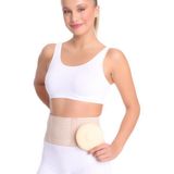 Aurafix Göbek Fıtığı Korsesi Ortopedik Plastik Balenli Pamuklu Kumaş Esnek Terletmez Ameliyat Sonrası Post Op. Ao-24 - XL