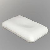 Aurafix Klasik Boyun Fıtığı Yastığı (60*40*11 Cm) 868 - 60 x 30 cm - Beyaz