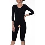 Aurafix Tüm Vücut Post-Op Kompresyon Liposuction Korsesi LC-1580 - Siyah