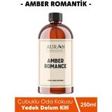 Auran Amber Romantik Yedek Çubuklu Oda Ve Ortam Kokusu Esansı Yedek Dolum Şişe Amber Romantic 250ml