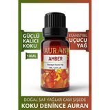 AURAN Amber Saf Esansiyel Uçucu Yağ Buhurdanlık Yağı 10 ML