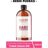 Auran Bebek Pudrası Yedek Dolum Şişe 250 ml Kokusuz Oda Kokusu Çubuklu Özellikli