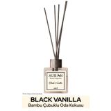 AURAN Black Vanilla - Black Vanilya Kare Bambu Çubuklu Oda Kokusu 100ml