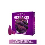 AURAN Lavanta Kokulu Geri Akış Tütsüsü konik Tütsü Lavander Backflow Incense Cones 10 Adet