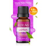 AURAN Lotus Esansiyel Uçucu Koku Yağı Buhurdanlık Yağı Difüzör Esansı Hobi Esans Ortam Oda Kokusu 10ml