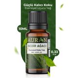 AURAN Sedir Ağacı Esansiyel Uçucu Koku Yağı Buhurdanlık Yağı Difüzör Esansı Hobi Esans Ortam Oda 10ml