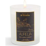 Aurelia Genève Ambiance De St Barths - White Jasmine & Gardenia - Yasemin & Gardenya Kokulu Mum - 210 gr - Beyaz - 1 Adet