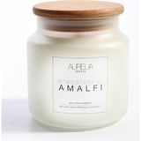 Aurelia Genève Atmosfera Di Amalfi - Wild Fig & Jasmine - Incir & Yasemin Kokulu Mum 450 gr - Beyaz - 1 Adet