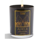 Aurelia Genève Atmosfera Di Como - Antique Sandalwood - Sandal Ağacı Kokulu Mum - 210 gr - Siyah - 1 Adet