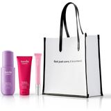 Aurelia Genève The Glow Routine Set With Mood Tote - Temizleme Köpüğü, Peeling, & Nemlendirici Etkili Lip Balm Seti