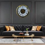 Aurelius Gold 60 Cm Çarklı Duvar Saati