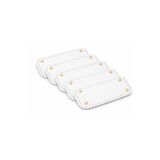 aurellen 33x12 cm 5 adet Çanta Tabanı Set - Delikli Makrome Çanta Alt Taban Hobi Çanta Yapım Malzemesi