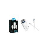 Auris ARS-CR03 3.4A Type C USB 2li Giriş Araç Şarj Başlığı Çakmaklık