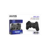 Auris ARS-JS3 Çift Titreşim Motorlu PS3 Wireless Kablosuz Oyun Kolu Gamepad Joystick, Siyah