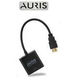 Auris ARS-VGA10 Hdmı To VGA Çevirici Sesli - Siyah