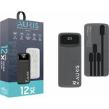 Auris ARS-YM364 12.000 Mah Powerbank - Siyah