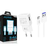 Auris Auria ARS-CH05 3.4 A 2'si 1 Arada Usb'de Type-C Fast Şarj Cihazı