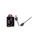 Auris CB47 V3 Mini USB Şarj ve Data Kablosu, 2.1A, Siyah