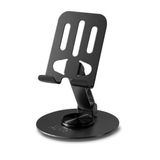 Auris H18 Metal 360 Döner Katlanır Masaüstü Telefon Ve Tablet Standı