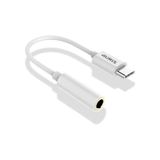 Auris Type-c To 3.5mm Audio Aux Jack Çevirici Adaptör Beyaz